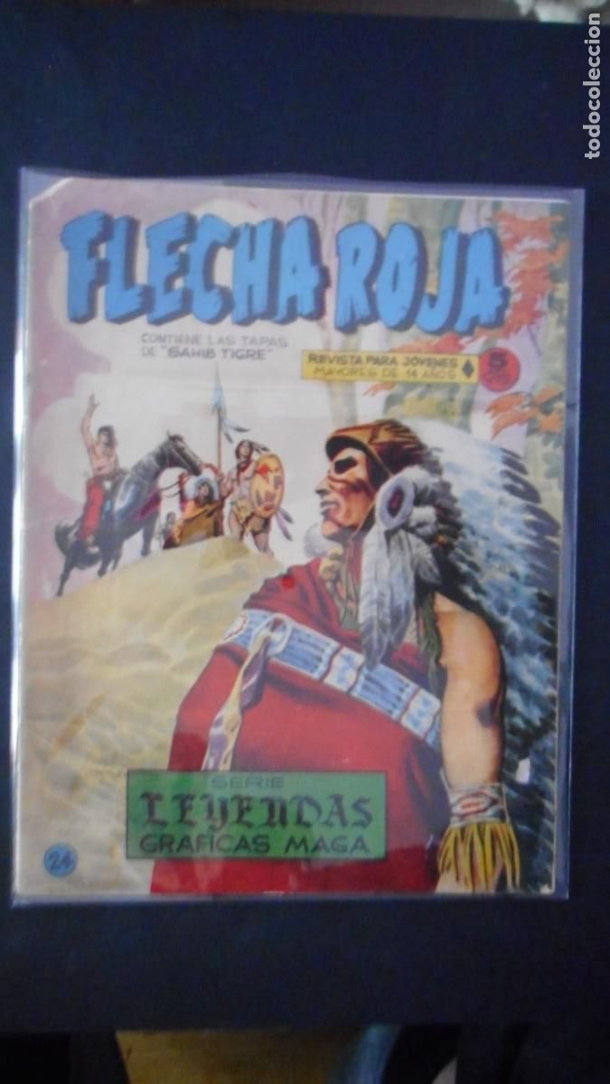 Tebeos: FLECHA ROJA N&ordm; 24/ C-15 - Foto 1