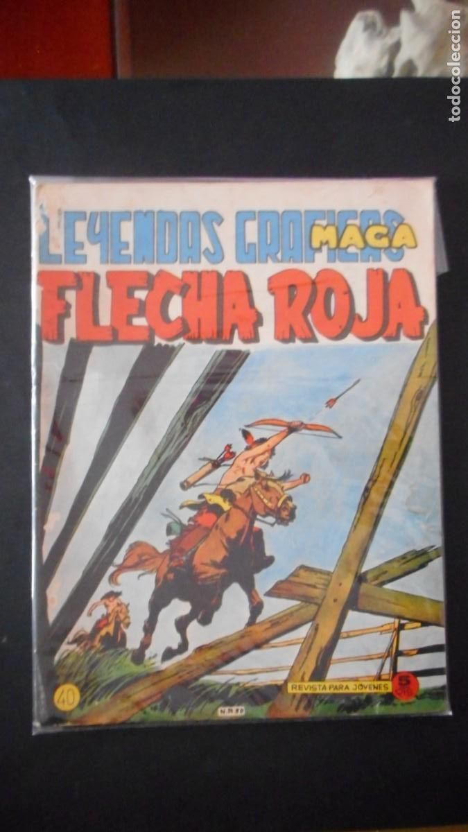 Tebeos: FLECHA ROJA N&ordm; 40/ C-15 - Foto 1