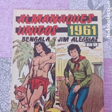 Tebeos: ALMANAQUES UNIDOS 1961 - BENGALA Y JIM ALEGRIAS - ORIGINAL