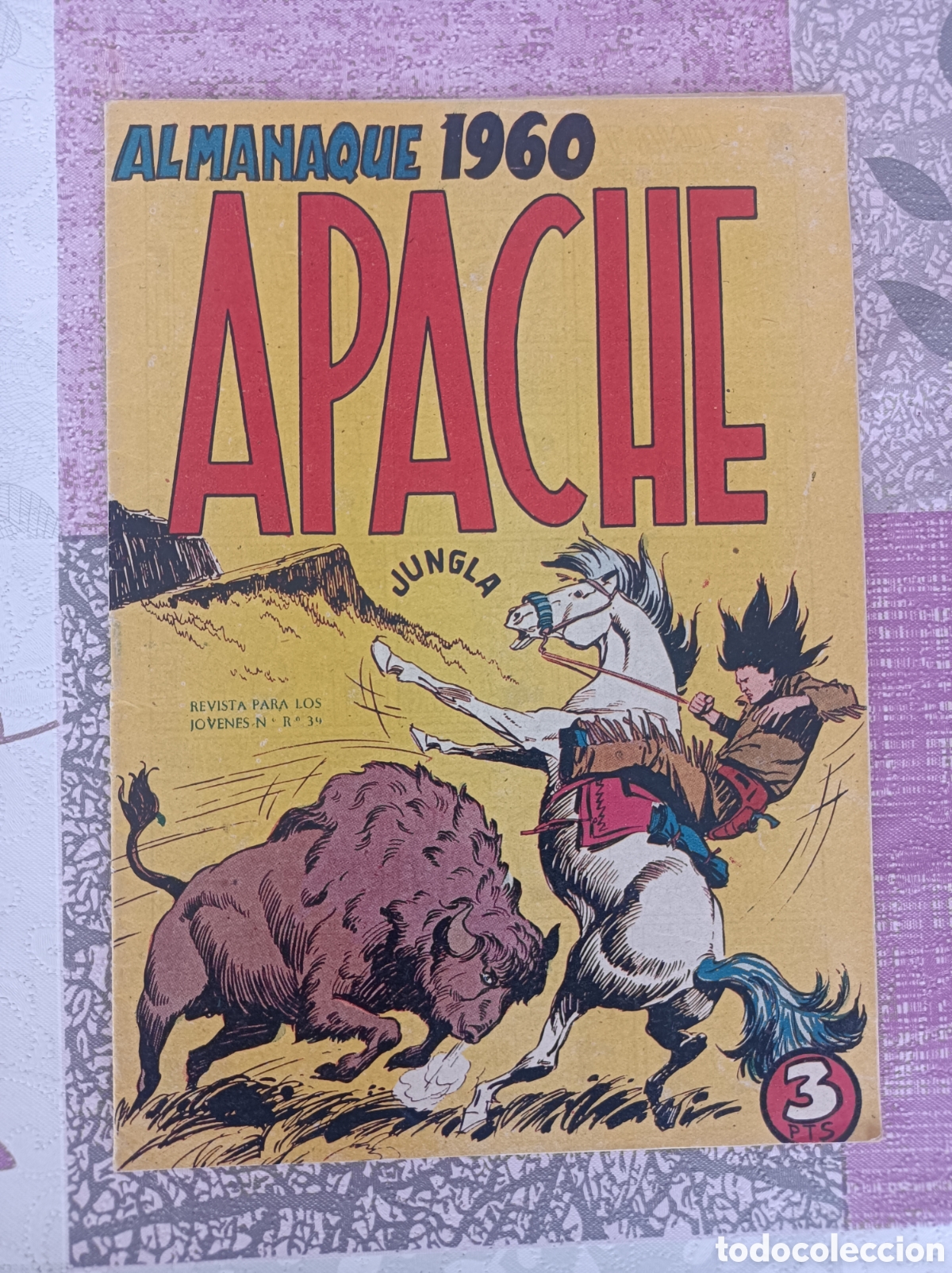 Tebeos: Almanaque 1960 Apache - original - Foto 1