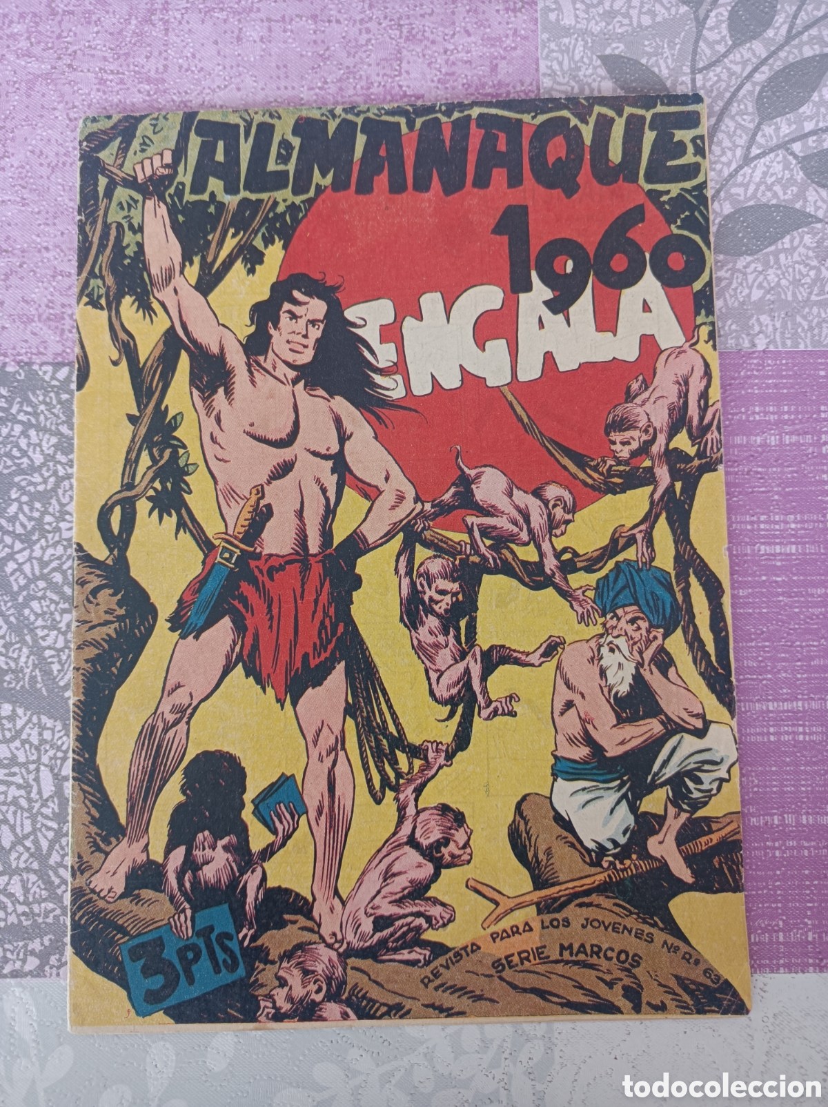 Tebeos: Almanaque 1960 Bengala - original - Foto 1