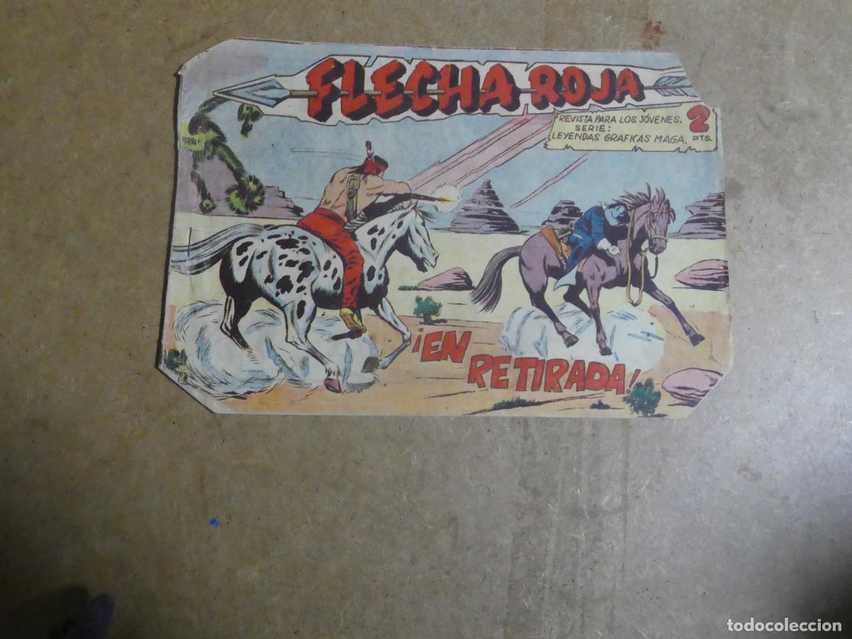 Tebeos: Flecha roja n&ordm; 7, ed. Maga - Foto 1