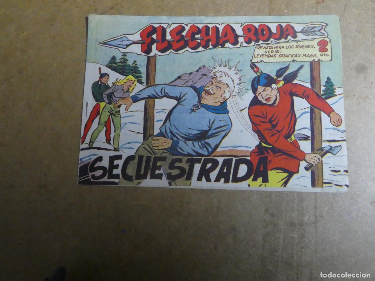 Tebeos: Flecha roja n&ordm; 22, ed. Maga - Foto 1