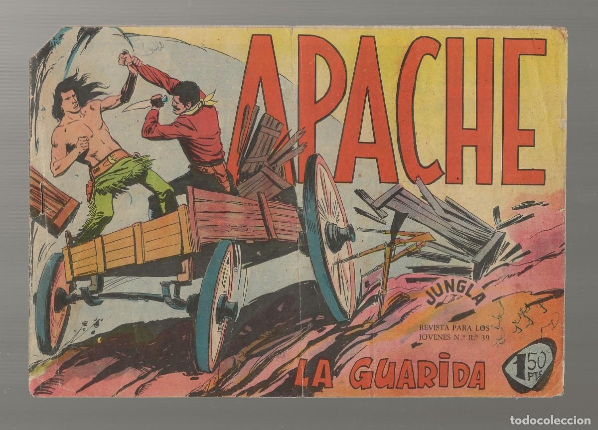 Tebeos: APACHE N&ordm; 22 - LAGUARIDA - ORIGINAL - MAGA 1959 - Foto 1