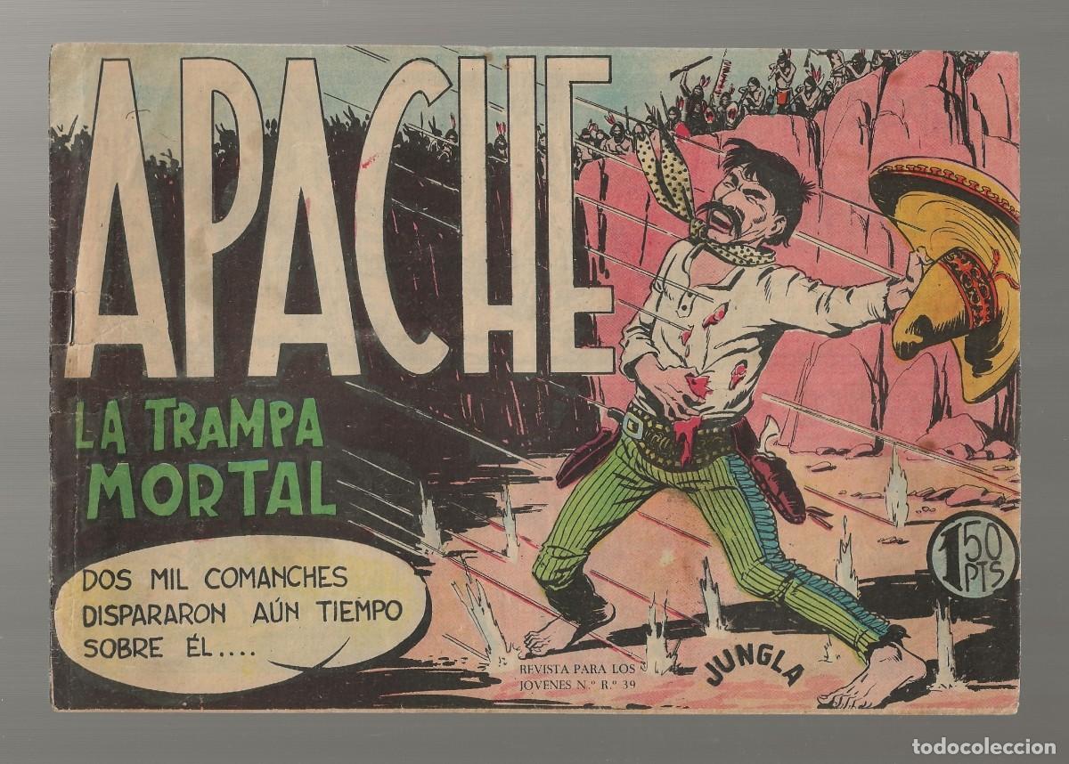 Tebeos: APACHE N&ordm; 26 - LA TRAMPA MORTAL - ORIGINAL - MAGA 1959 - Foto 1