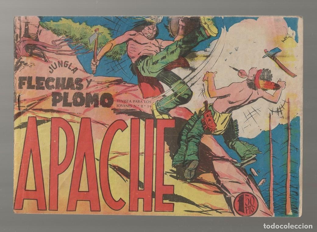 Tebeos: APACHE N&ordm; 29 - FLECHAS Y PLOMO - ORIGINAL - MAGA 1959 - Foto 1