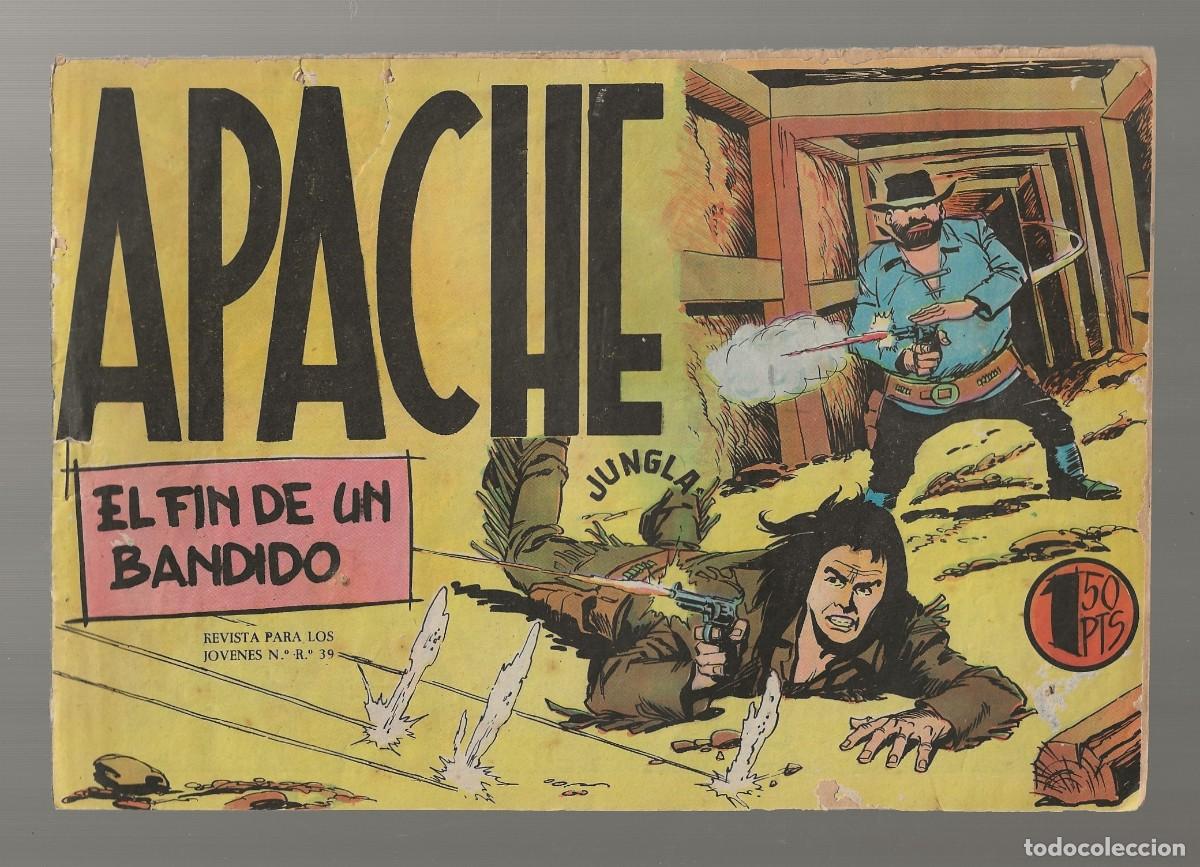 Tebeos: APACHE N&ordm; 33 - EL FIN DE UN BANDIDO - ORIGINAL - MAGA 1959 - Foto 1