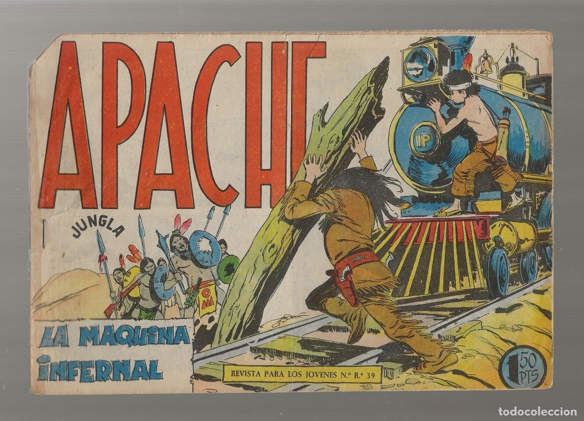 Tebeos: APACHE N&ordm; 44 - LA M&Aacute;QUINA INFERNAL - MAGA 1959 - Foto 1