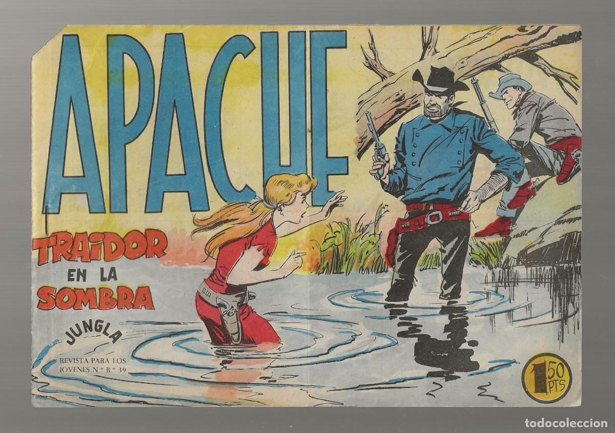 Tebeos: APACHE N&ordm; 48 - R&Iacute;O ABAJO - MAGA 1959 - Foto 1