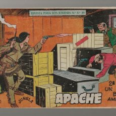 Tebeos: APACHE 2ª PARTE Nº 14 - UN BUEN AMIGO - ORIGINAL - MAGA 1960