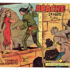 Tebeos: APACHE 2ª PARTE Nº 38 - EL TEMPLO DEL GRAN ESPÍRITU - ORIGINAL - MAGA 1960