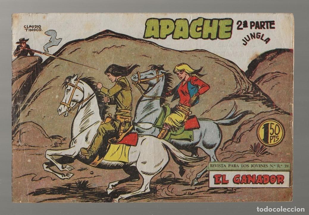 Tebeos: APACHE 2&ordf; PARTE N&ordm; 64 - EL GANADOR - ORIGINAL - MAGA 1960 - Foto 1