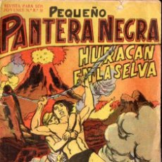Tebeos: PEQUEÑO PANTERA NEGRA Nº 93 - HURACÁN EN LA SELVA (MAGA, 1958)