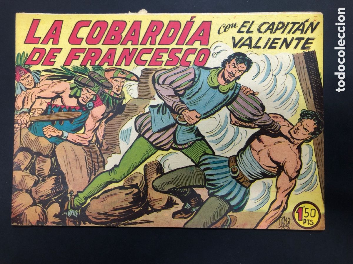 Tebeos: COMIC ORIGINAL EL CAPITAN VALIENTE N&ordm;4 EDITORIAL MAGA BUEN ESTADO - Foto 1