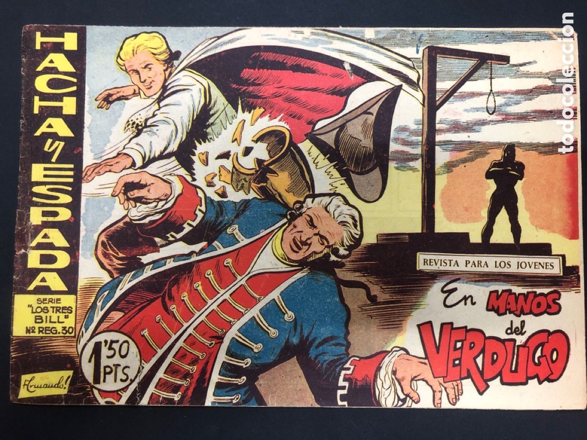 Tebeos: COMIC ORIGINAL HACHA Y ESPADA N&ordm; 7 EDITORIAL MAGA - Foto 1