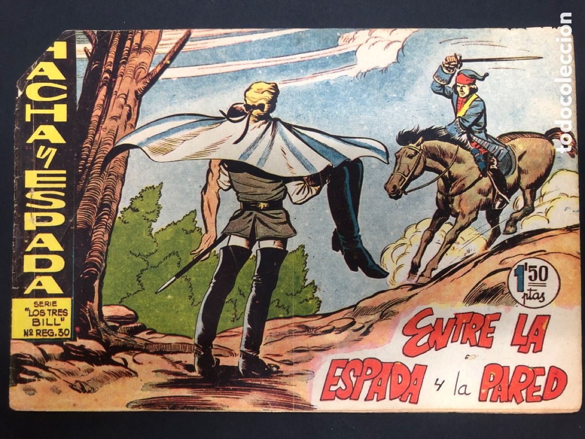 Tebeos: COMIC ORIGINAL HACHA Y ESPADA N&ordm; 9 EDITORIAL MAGA - Foto 1