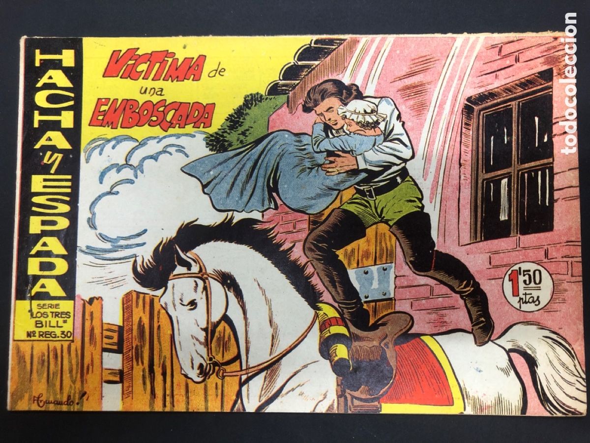 Tebeos: COMIC ORIGINAL HACHA Y ESPADA N&ordm; 11 EDITORIAL MAGA - Foto 1