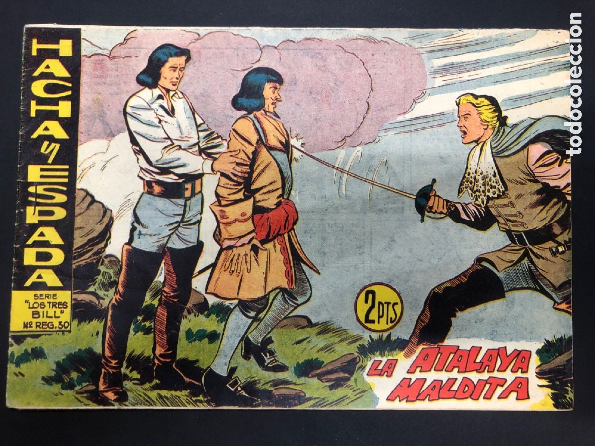 Tebeos: COMIC ORIGINAL HACHA Y ESPADA N&ordm; 16 EDITORIAL MAGA - Foto 1