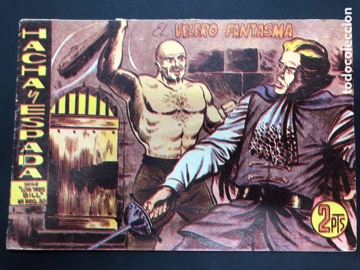 Tebeos: COMIC ORIGINAL HACHA Y ESPADA N&ordm; 18 EDITORIAL MAGA - Foto 1