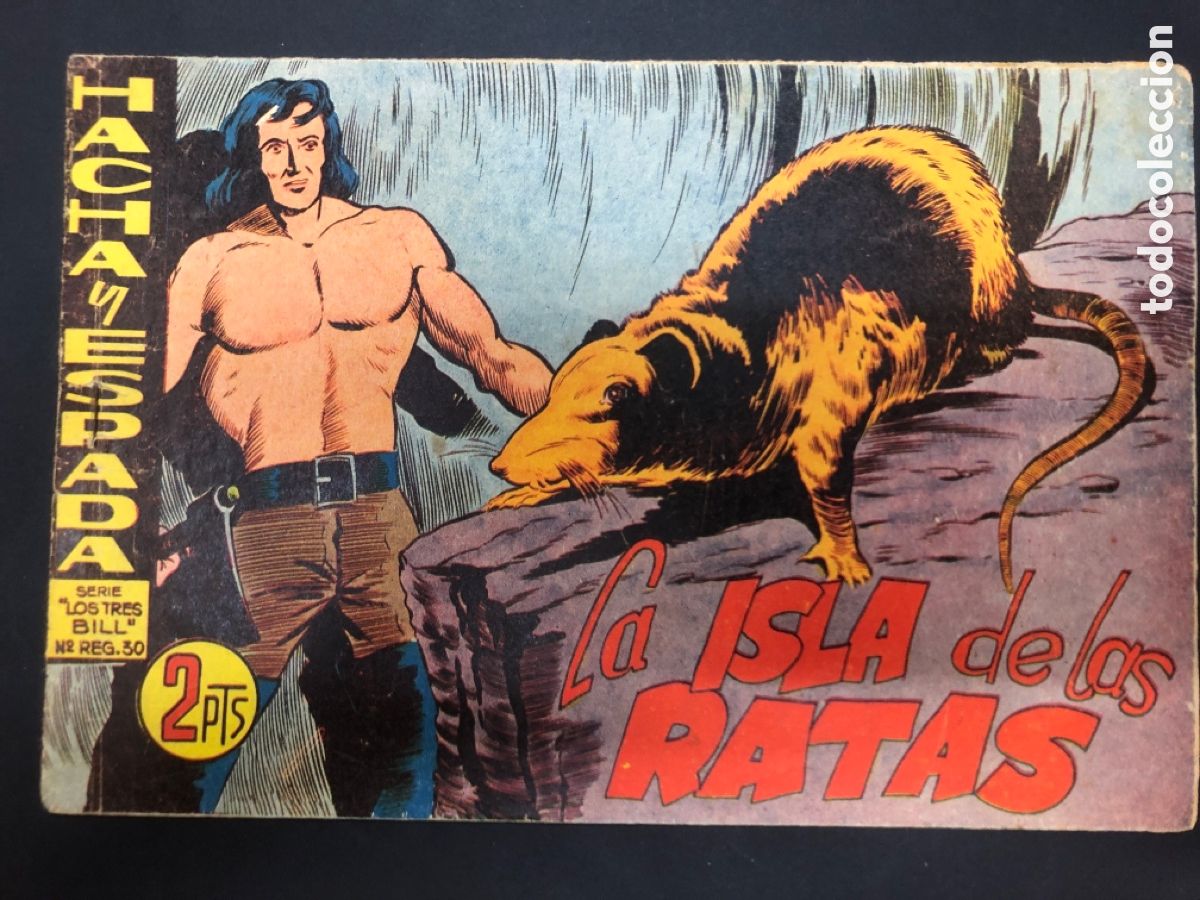 Tebeos: COMIC ORIGINAL HACHA Y ESPADA N&ordm; 21 EDITORIAL MAGA - Foto 1