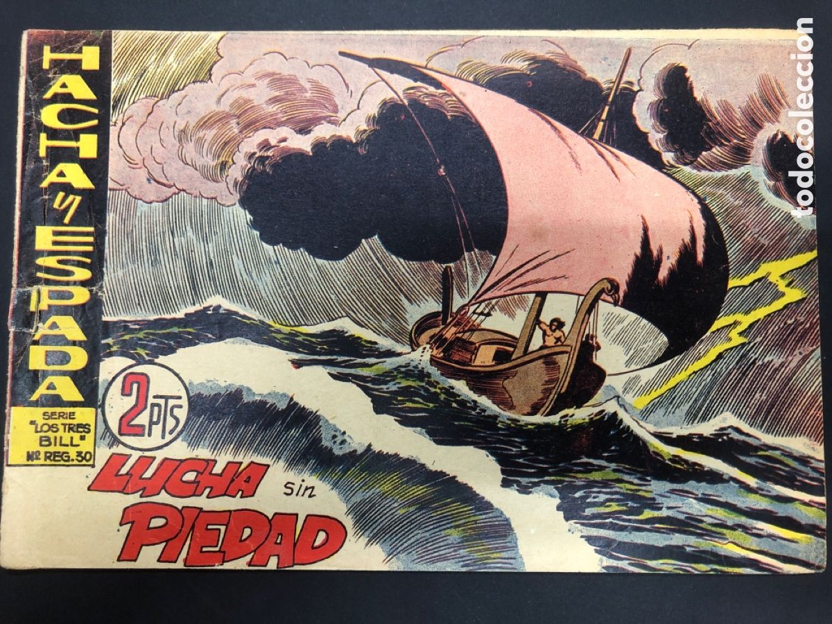 Tebeos: COMIC ORIGINAL HACHA Y ESPADA N&ordm; 25 EDITORIAL MAGA - Foto 1
