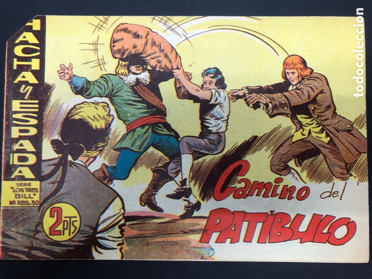 Tebeos: COMIC ORIGINAL HACHA Y ESPADA N&ordm; 27 EDITORIAL MAGA - Foto 1