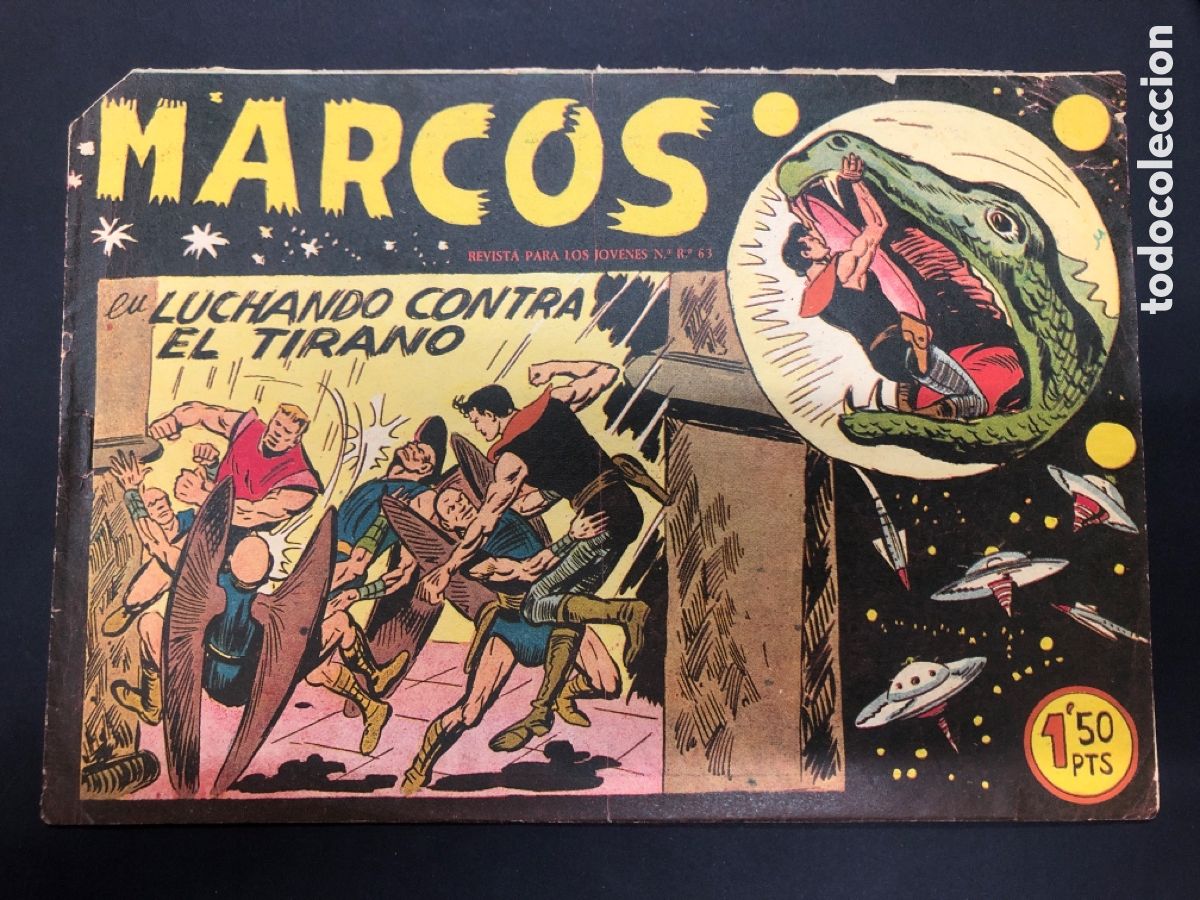 Tebeos: COMIC ORIGINAL MARCOS N&ordm;13 EDITORIAL MAGA - Foto 1