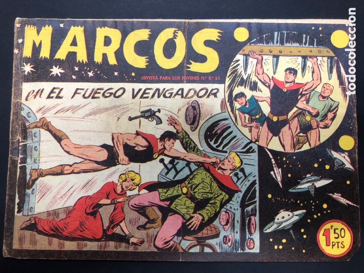 Tebeos: COMIC ORIGINAL MARCOS N&ordm;17 EDITORIAL MAGA - Foto 1
