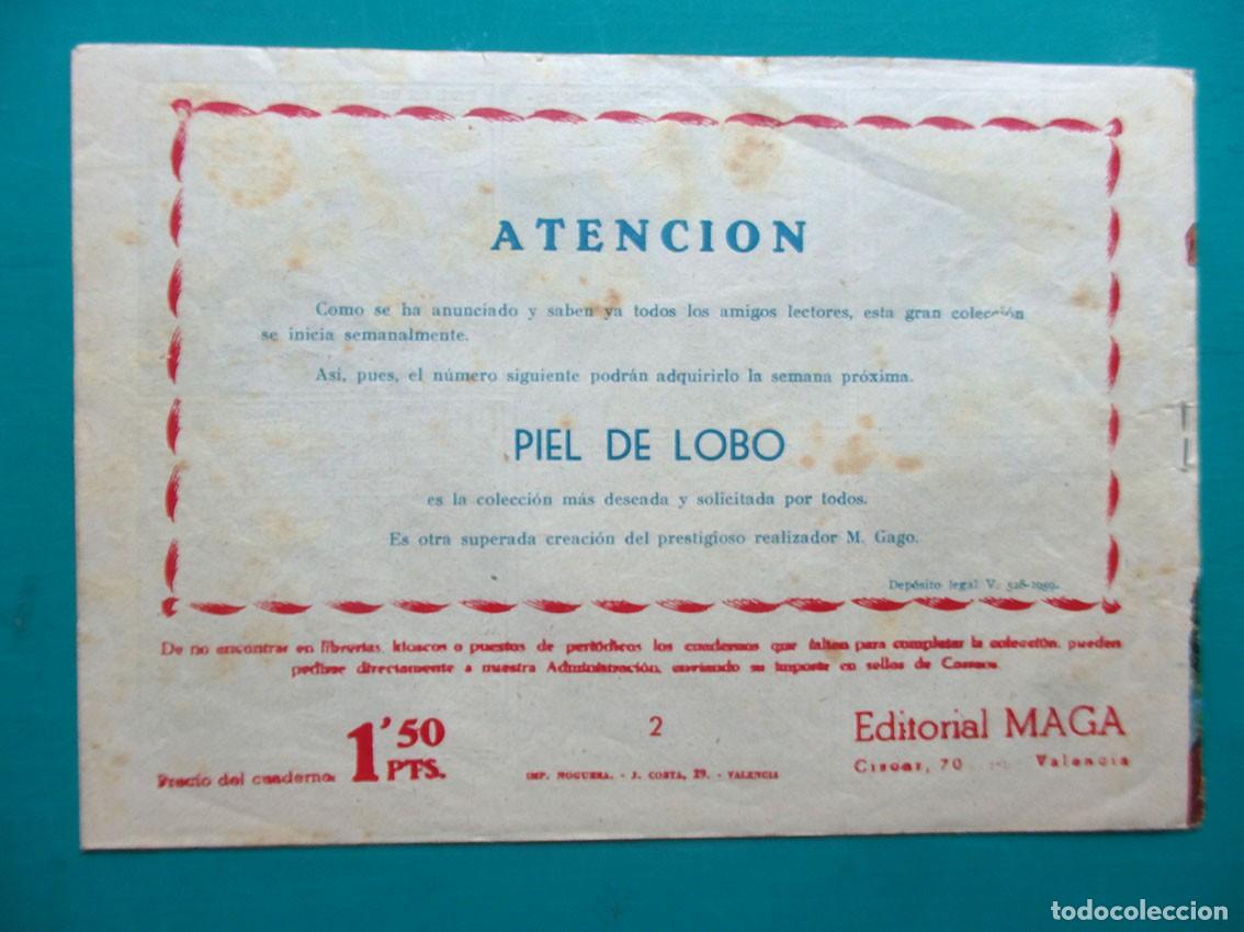 Tebeos: Piel de Lobo n&ordm; 2 Original - Foto 2