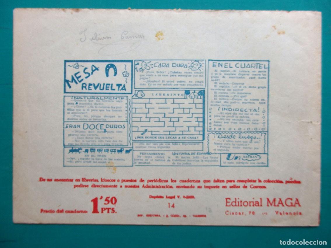 Tebeos: Piel de Lobo n&ordm; 14 Original - Foto 2