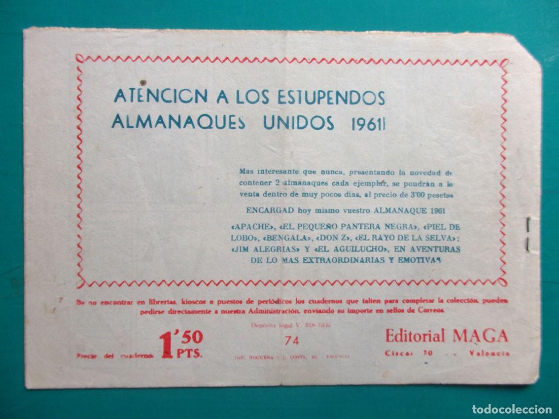 Tebeos: Piel de Lobo n&ordm; 74 Original - Foto 2