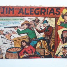 Tebeos: JIM ALEGRÍAS - Nº 1 - MAGA 1960