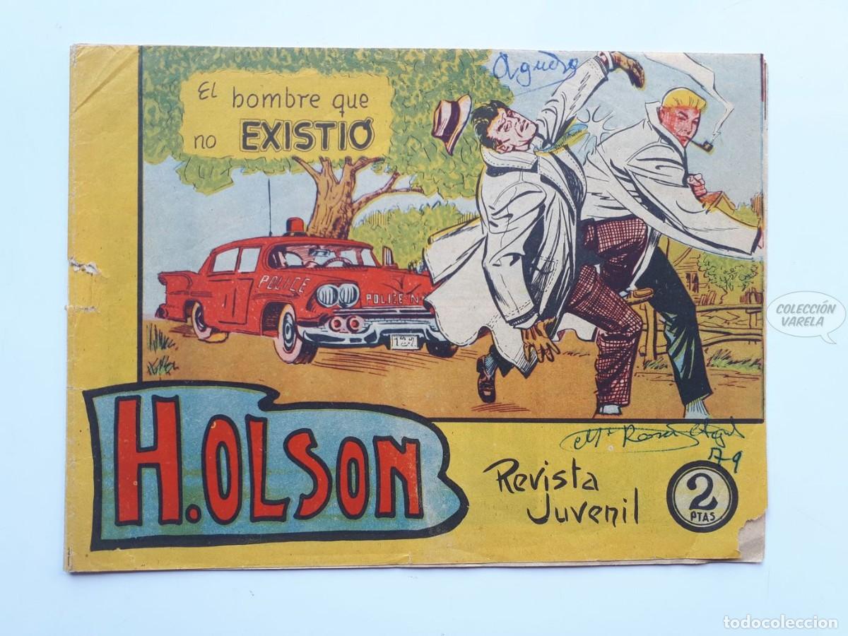 Tebeos: H. Olson n&ordm; 7 - El hombre que no existi&oacute; - Maga - Foto 1