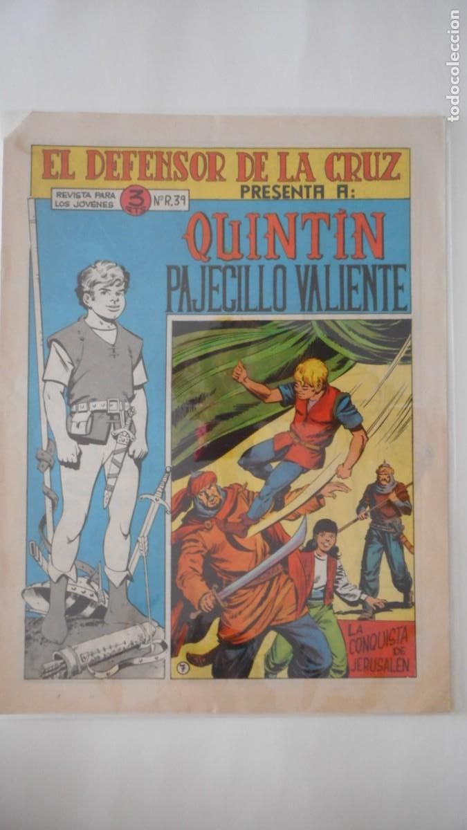 Tebeos: QUINTIN, PAJECILLO VALIENTE N&ordm; 7 / C-21 - Foto 1