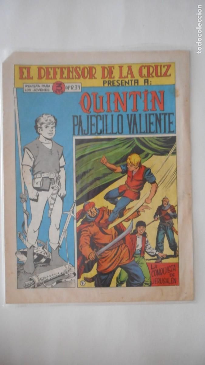 Tebeos: QUINTIN, PAJECILLO VALIENTE N&ordm; 7 / C-21 - Foto 1