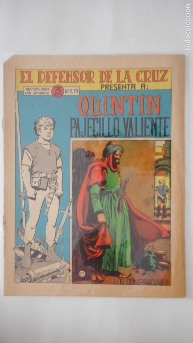 Tebeos: QUINTIN, PAJECILLO VALIENTE N&ordm; 22 / C-21 - Foto 1