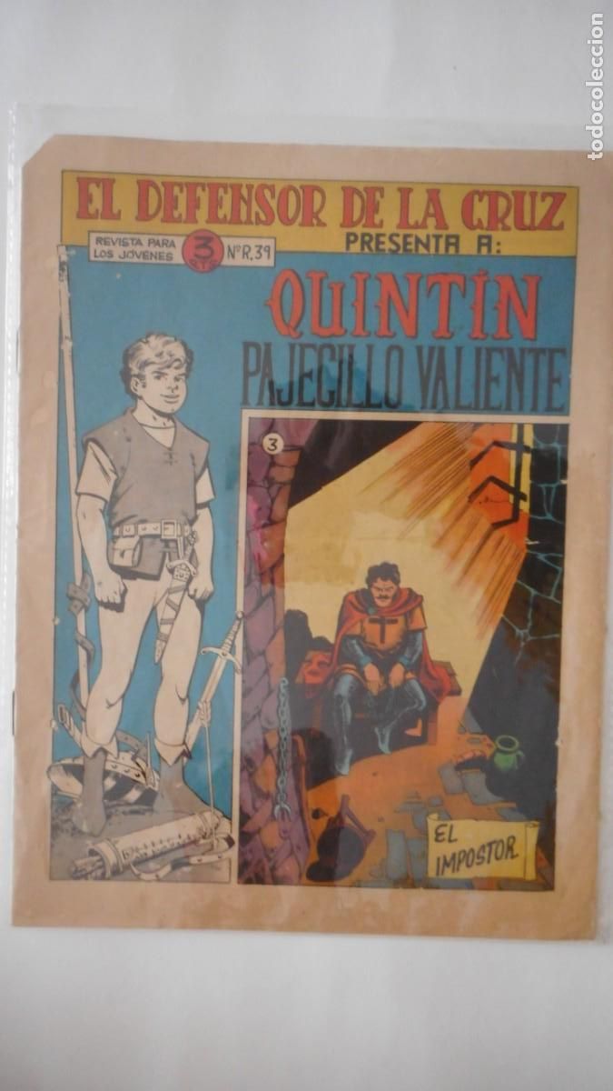 Tebeos: QUINTIN, PAJECILLO VALIENTE N&ordm; 3 / C-21 - Foto 1