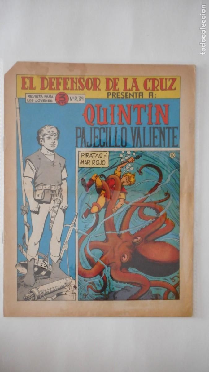 Tebeos: QUINTIN, PAJECILLO VALIENTE N&ordm; 10 / C-21 - Foto 1