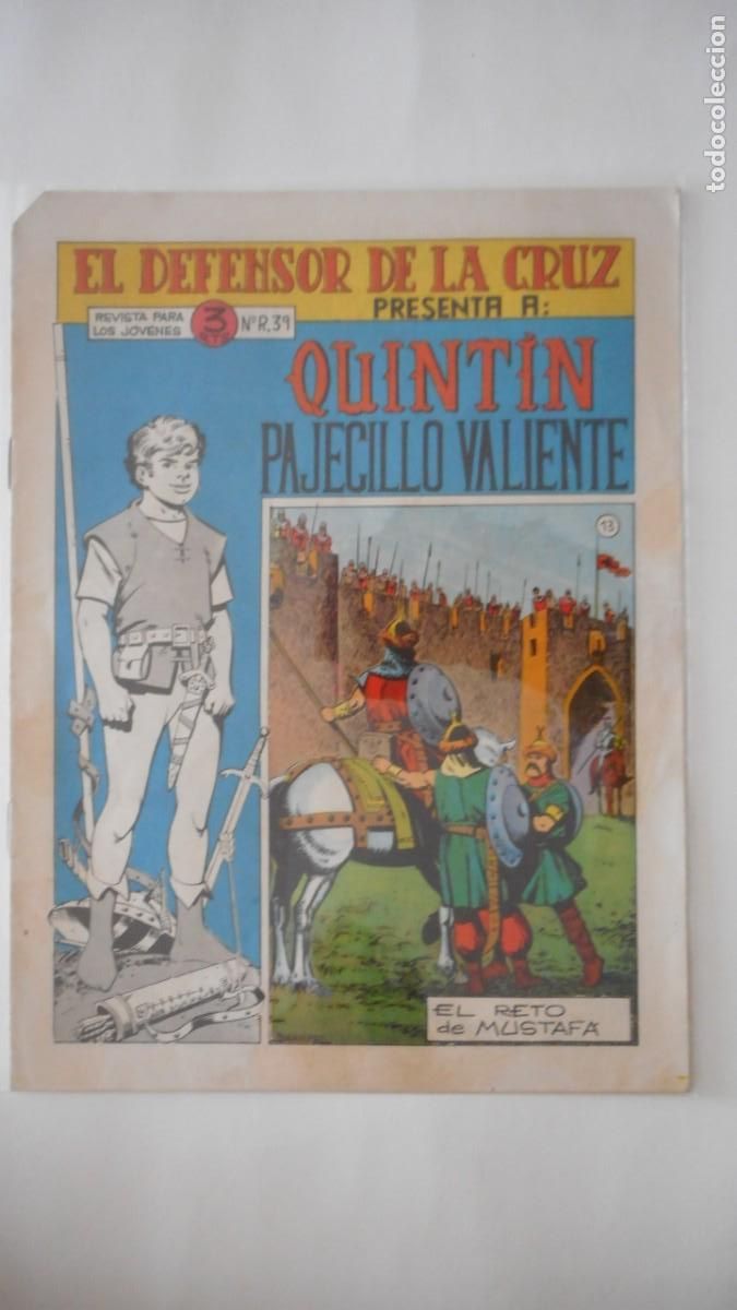 Tebeos: QUINTIN, PAJECILLO VALIENTE N&ordm; 13 / C-21 - Foto 1