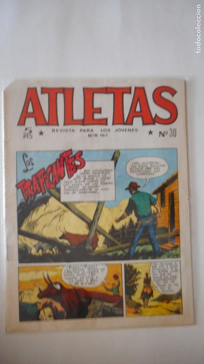 Tebeos: ATLETAS N&ordm; 30 . MAGA / C-10 - Foto 1