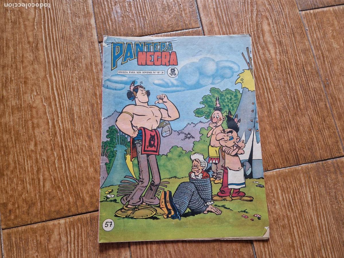 Tebeos: PANTERA NEGRA REVISTA N&ordm; 57 EDITORIAL MAGA - Foto 1