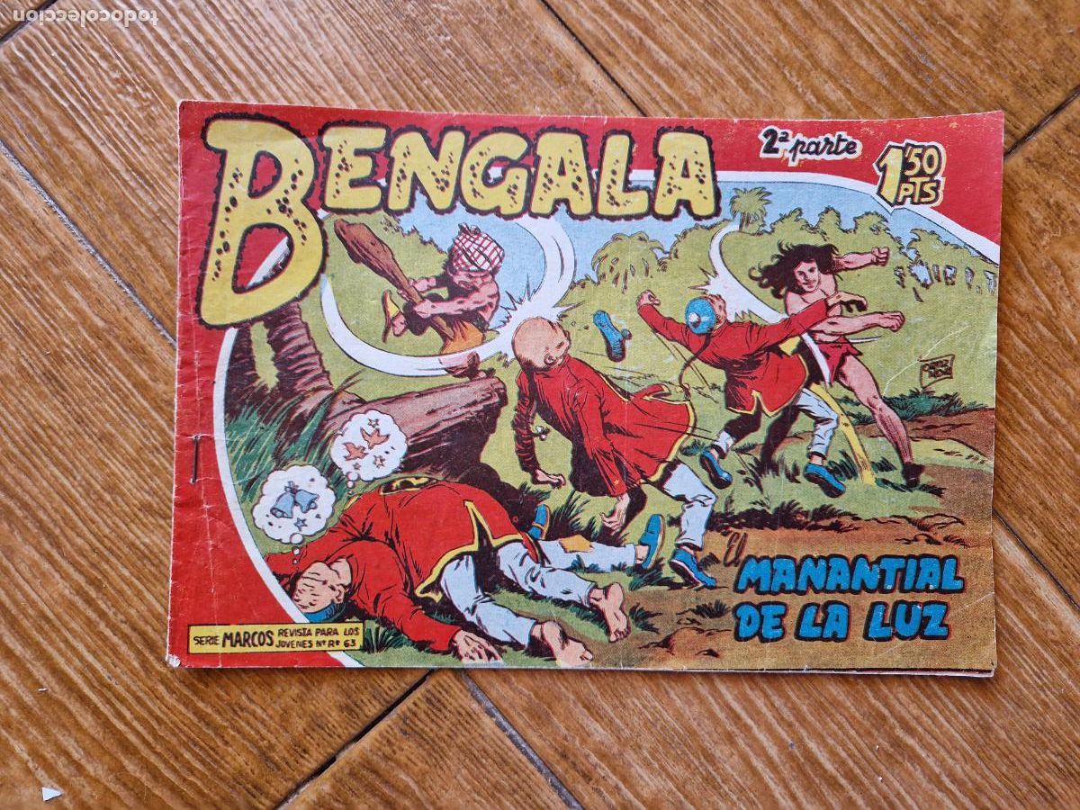 Tebeos: BENGALA N&ordm; 1 2 &ordf; PARTE EDITORIAL MAGA ORIGINAL - Foto 1