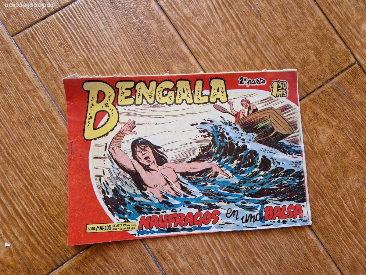 Tebeos: BENGALA N&ordm; 21 2 &ordf; PARTE EDITORIAL MAGA ORIGINAL - Foto 1