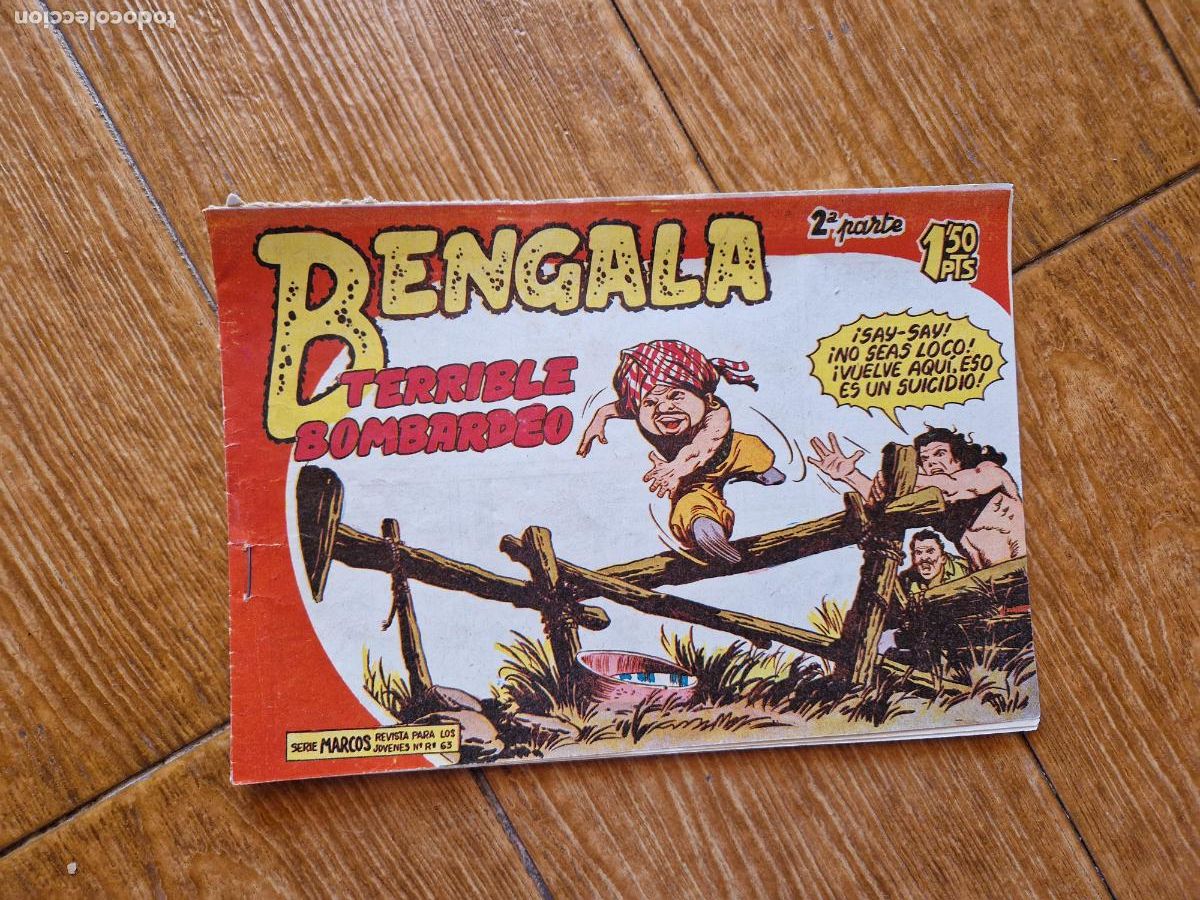 Tebeos: BENGALA N&ordm; 20 2 &ordf; PARTE EDITORIAL MAGA ORIGINAL - Foto 1