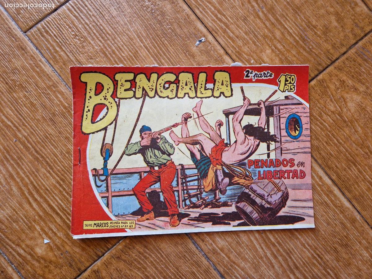 Tebeos: BENGALA N&ordm; 17 2 &ordf; PARTE EDITORIAL MAGA ORIGINAL - Foto 1