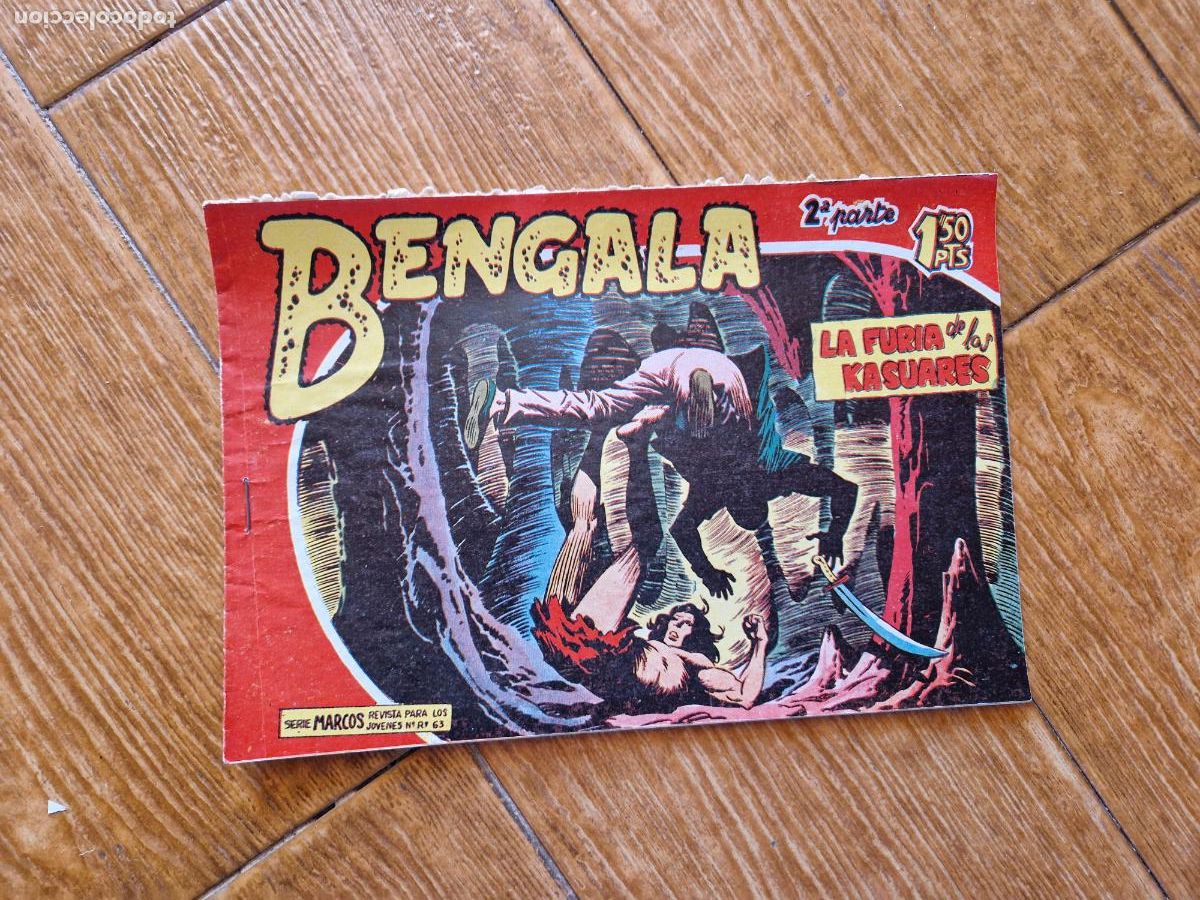 Tebeos: BENGALA N&ordm; 16 2 &ordf; PARTE EDITORIAL MAGA ORIGINAL - Foto 1