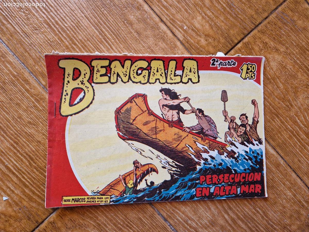 Tebeos: BENGALA N&ordm; 13 2 &ordf; PARTE EDITORIAL MAGA ORIGINAL - Foto 1