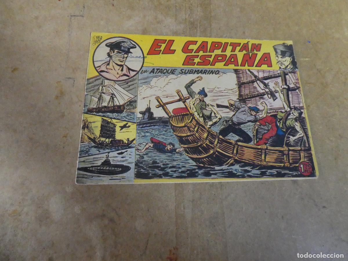 Tebeos: El capit&aacute;n Espa&ntilde;a n&ordm; 4 , editorial Maga, - Foto 1