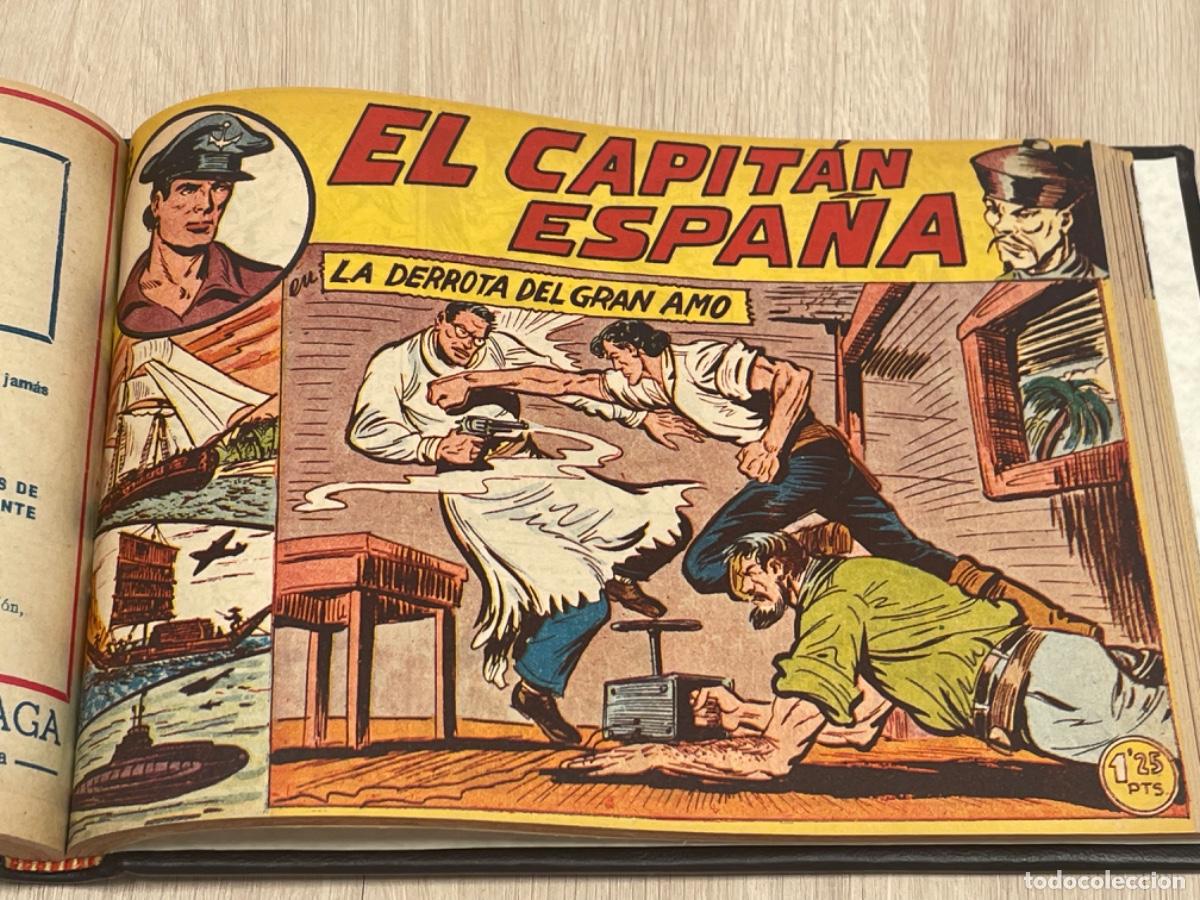 Tebeos: (A5) El Capit&aacute;n Espa&ntilde;a - Completa 32 n&uacute;meros , Edt Maga - Foto 3