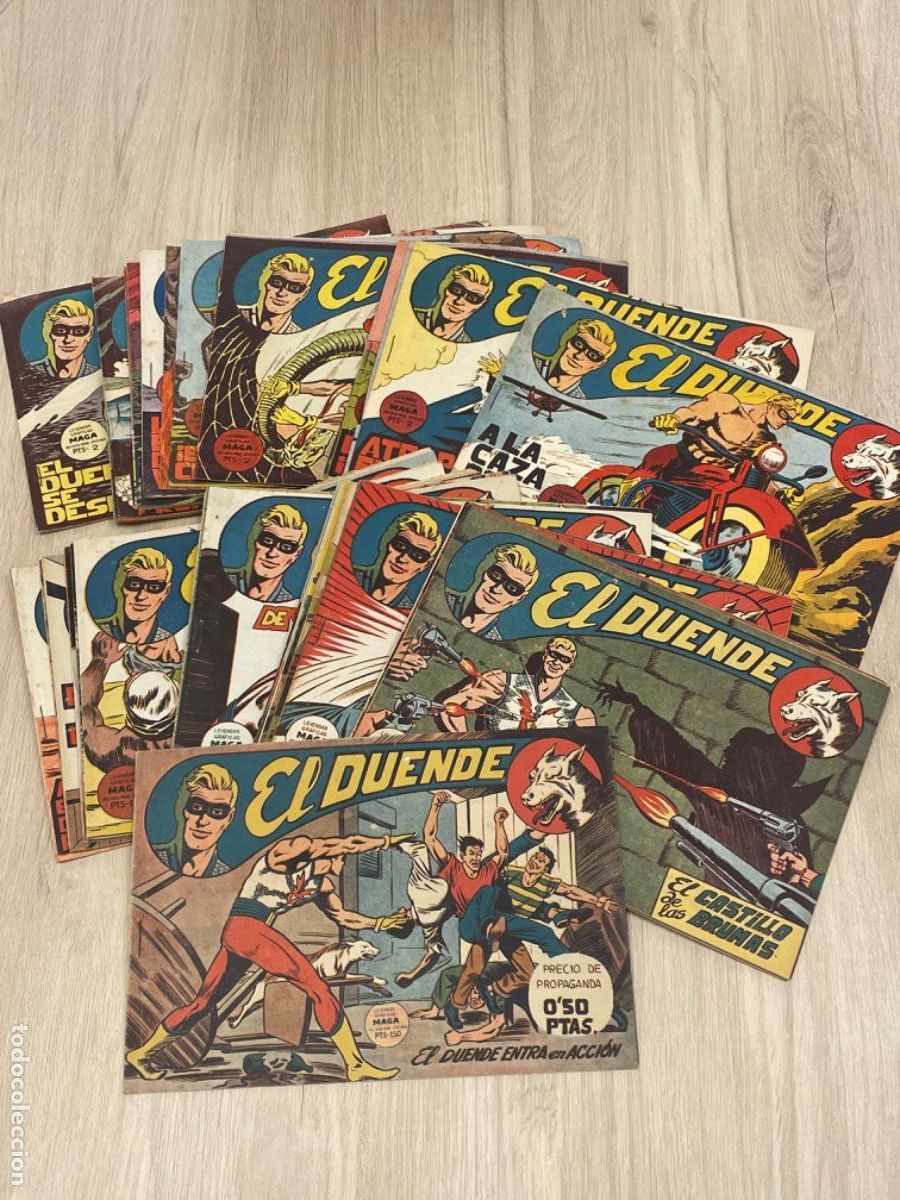 Tebeos: (A5) El Duende - Completa 60 n&uacute;meros, Edt Maga 1961 - Foto 1